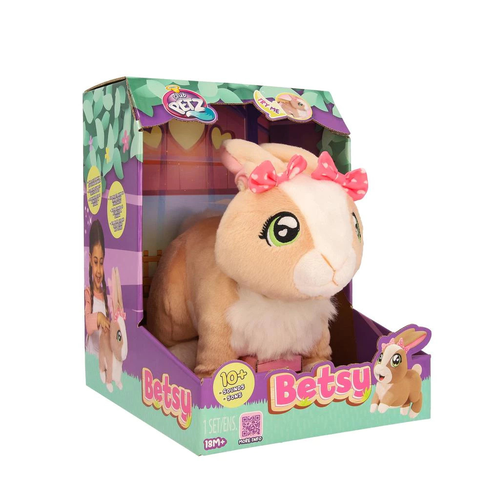 CLUB PETZ Betsy Braun Interaktiver Hase – IMC TOYS 927216