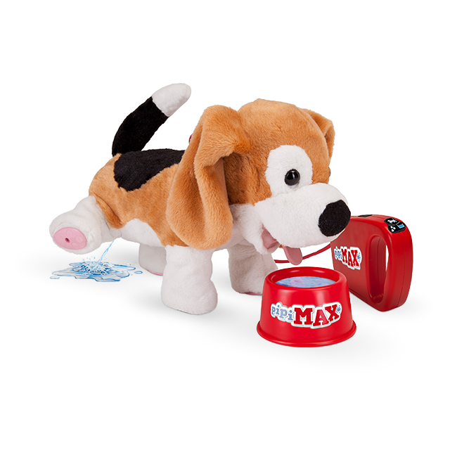 Pipi-Max Beagle laufender & pinkelnder Hund