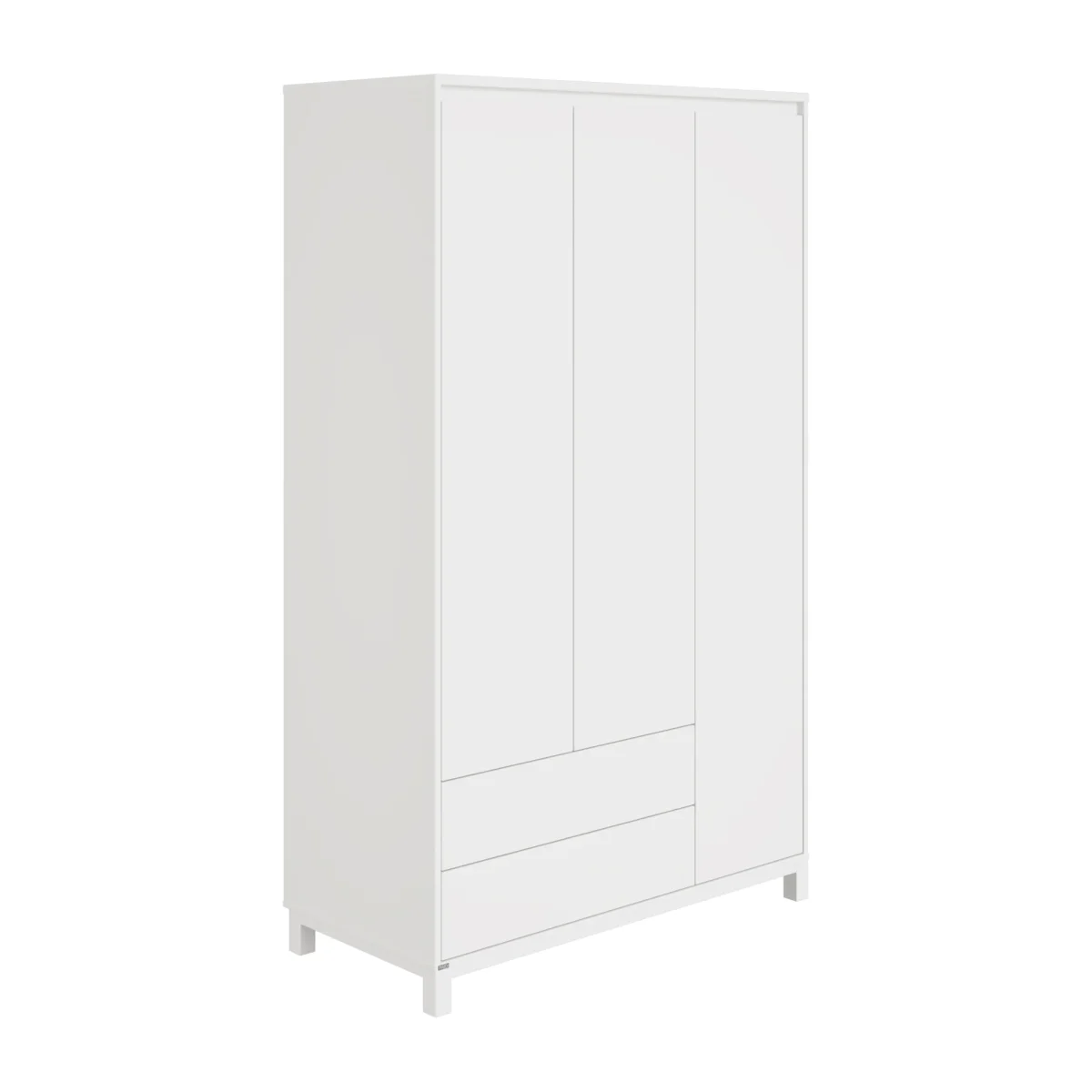 Paidi OLLI Kleiderschrank – 3Türen 2S Kreideweiß